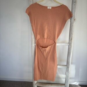 Wilfred Terracotta Mini Dress